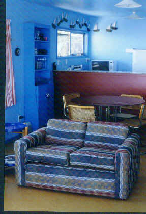 Open plan living area