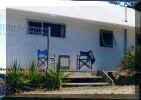 North-facing deck
